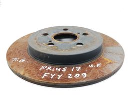 Toyota Prius (XW50) Rear brake disc 