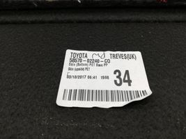 Toyota Auris E180 Tavaratilan kaukalon tekstiilikansi 5857002240C0
