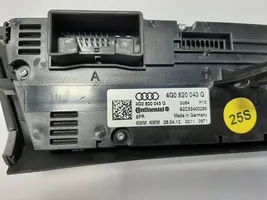 Audi A6 S6 C7 4G Interruttore ventola abitacolo 4G0820043G