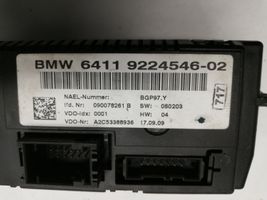 BMW 3 E92 E93 Przełącznik / Włącznik nawiewu dmuchawy 9224546