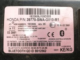 Honda CR-V Moduł / Sterownik Bluetooth 39770SWAG010M1