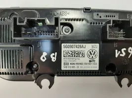 Volkswagen PASSAT B8 Przełącznik / Włącznik nawiewu dmuchawy 5G0907426AJ