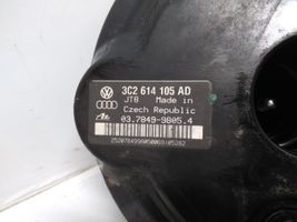 Volkswagen PASSAT B6 Bremžu vakuuma pastiprinātājs 3C2614105AD