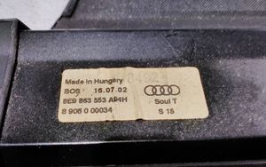 Audi A4 S4 B6 8E 8H Plage arrière couvre-bagages 8E9863553