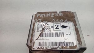 Nissan Primera Sterownik / Moduł Airbag 98820AV200