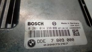 BMW 5 E60 E61 Calculateur moteur ECU 0281014238