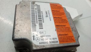 Mercedes-Benz ML W163 Centralina/modulo airbag 1635421318