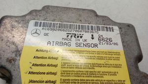 Mercedes-Benz B W245 Module de contrôle airbag A1698206626