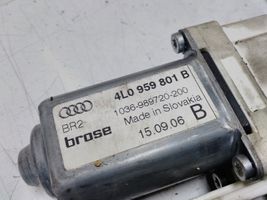 Audi Q7 4L Priekšpusē elektriskā loga pacelšanas mehānisma komplekts 4L0959801B