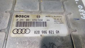 Audi A4 S4 B5 8D Unidad de control/módulo del motor 0281001659
