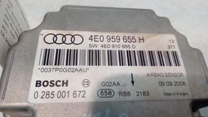 Audi A8 S8 D3 4E Sterownik / Moduł Airbag 4E0959655H