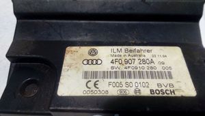 Audi A6 S6 C6 4F Barošanas vadības bloks 4F0907280A