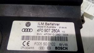 Audi A6 S6 C6 4F Barošanas vadības bloks 4F0907280A