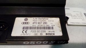 Audi A6 S6 C6 4F Tehonhallinnan ohjainlaite 4F0907280