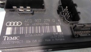 Audi A8 S8 D3 4E Moduł / Sterownik zarządzania energią MPM 4E0907279Q