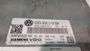 Volkswagen PASSAT B6 Variklio valdymo blokas 03G906018BK