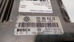 Volkswagen Golf V Sterownik / Moduł ECU 03G906016CB