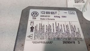 Volkswagen Sharan Module de contrôle airbag 1C0906605F