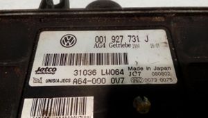 Volkswagen Polo Vaihdelaatikon ohjainlaite/moduuli 001927731J