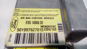 Ford Mondeo MK II Turvatyynyn ohjainlaite/moduuli 97BG14B056DD