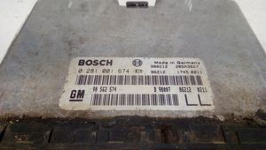 Opel Astra G Calculateur moteur ECU 0281001674