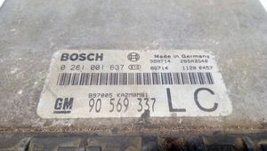 Opel Sintra Variklio valdymo blokas 0281001637