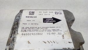 Opel Vectra B Sterownik / Moduł Airbag 90569340BQ