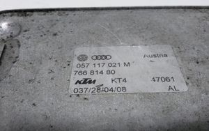 Audi A8 S8 D3 4E Supporto di montaggio del filtro dell’olio 057117021M