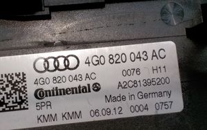 Audi A7 S7 4G Ilmastoinnin ohjainlaite 4G0820043AC