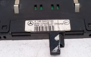 Mercedes-Benz ML W163 Monitor del sensore di parcheggio PDC A1635420123