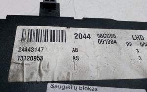 Opel Signum Modulo fusibile 24443147