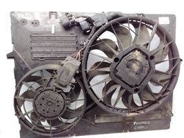 Volkswagen Touareg I Electric radiator cooling fan 7L0121203G