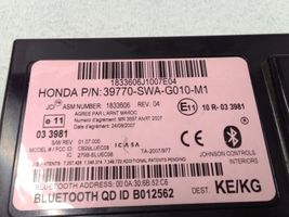 Honda CR-V Moduł / Sterownik Bluetooth 39770SWAG010M1