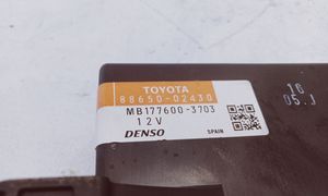 Toyota Auris 150 Блок управления кондиционером 8865002430