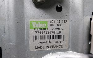 Renault Scenic RX Rear window wiper motor 7700432076