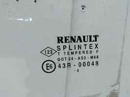 Renault Scenic RX Vetro del finestrino della portiera posteriore 