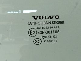 Volvo S60 Front door window glass four-door 