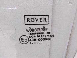 Rover 214 - 216 - 220 Vitre de fenêtre porte arrière 