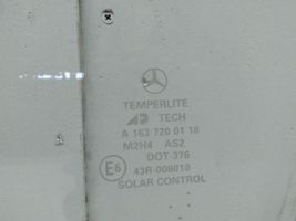 Mercedes-Benz ML W163 Etuoven ikkunalasi, neliovinen malli A1637200118