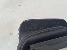 Audi Q7 4L Katossa sijaitseva turvavyö 4L0857811