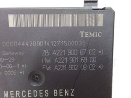 Mercedes-Benz S W221 Door central lock control unit/module A2219006702