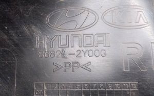 Hyundai ix35 Revestimientos de la aleta guardabarros antisalpicaduras trasera 868242Y000