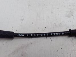 BMW 5 E60 E61 Tirette à câble, verouillage de porte avant 7034469