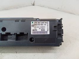 Volkswagen Touareg II Climate control unit 7P6907040AG