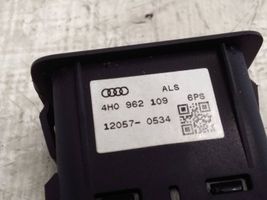 Audi A6 S6 C7 4G Interrupteur d'alarme 4H0962109