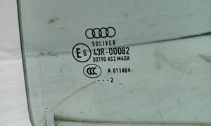 Audi A6 S6 C7 4G Vetro del finestrino della portiera posteriore 43R00082