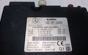 Mercedes-Benz E W212 Avaimettoman käytön ohjainlaite/moduuli A2429007001