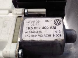 Volkswagen Golf V Regulador de puerta delantera con motor 1K5837402AM