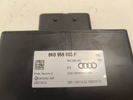 Audi A6 Allroad C7 Jännitteenmuunnin/muuntimen moduuli 8K0959663F