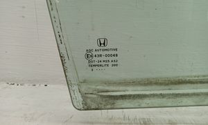 Honda CR-V Rear door window glass 43R00049